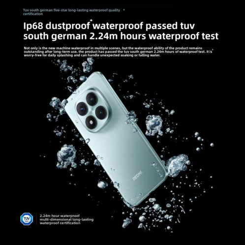Xiaomi Redmi Note 15 Pro+ 5G, 16 Go + 512 Go, 6,83 pouces, Xiaomi HyperOS 2, Snapdragon 7s Gen 4 Octa Core, Réseau : 5G, NFC (Violet) SX469P1457-024